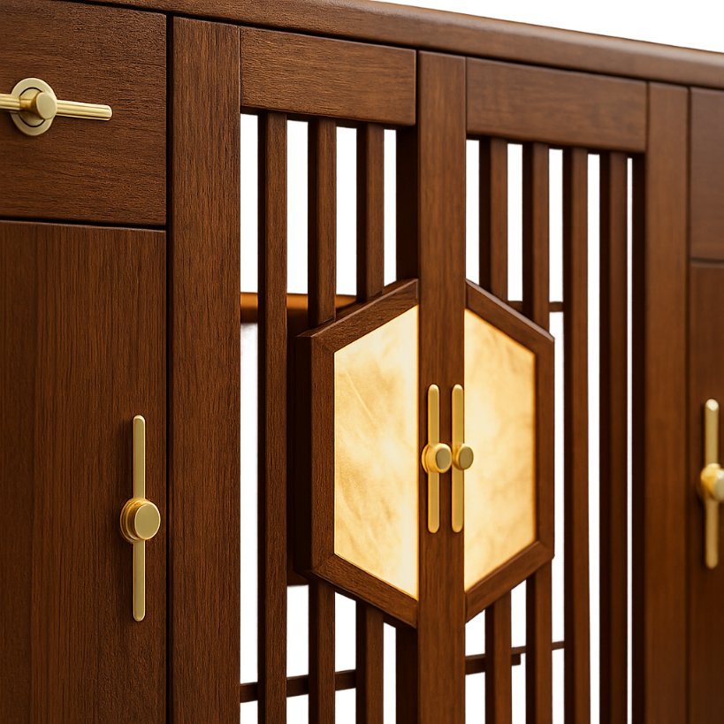 Aangan Luxe Geometric Console Unit