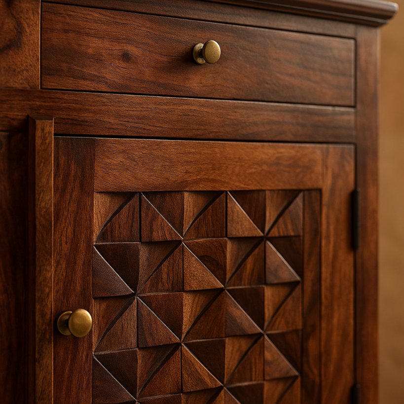 Aangan Geometric Heritage Sideboard
