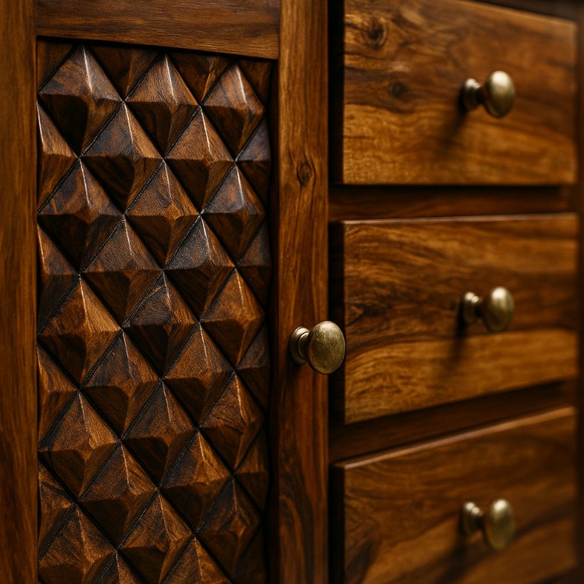 Aangan Royale Geometric Sideboard