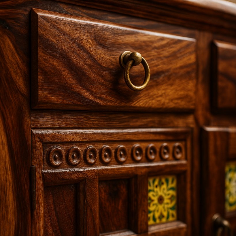 Aangan Handcrafted Mosaic Tile Sideboard