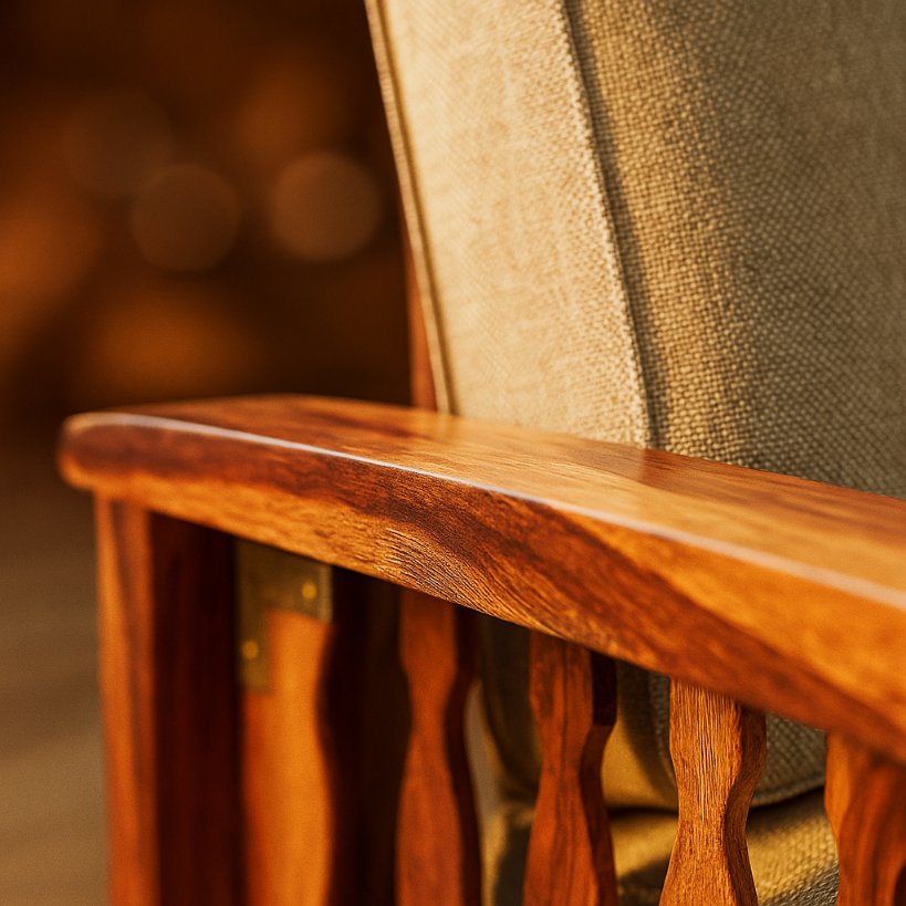 Aangan Premium Slatted Sofa Set