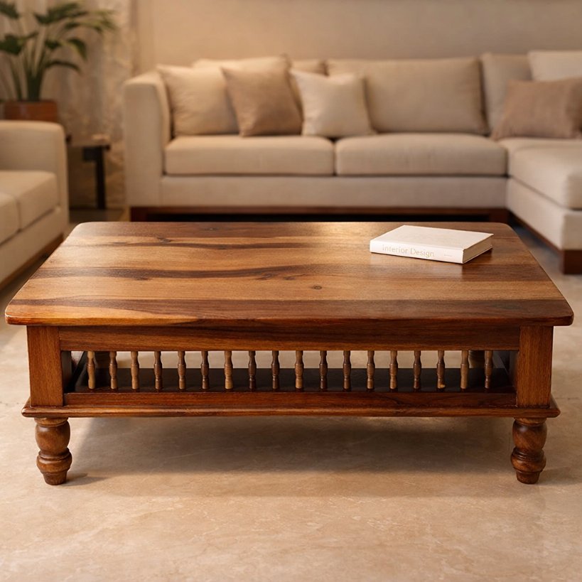 Solid Wood Classic Centre Table