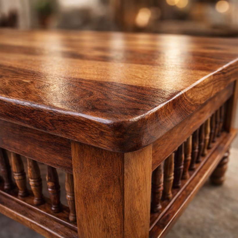 Solid Wood Classic Centre Table