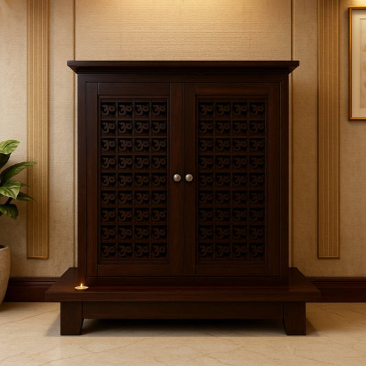 Aangan Traditional Sheesham Home Temple