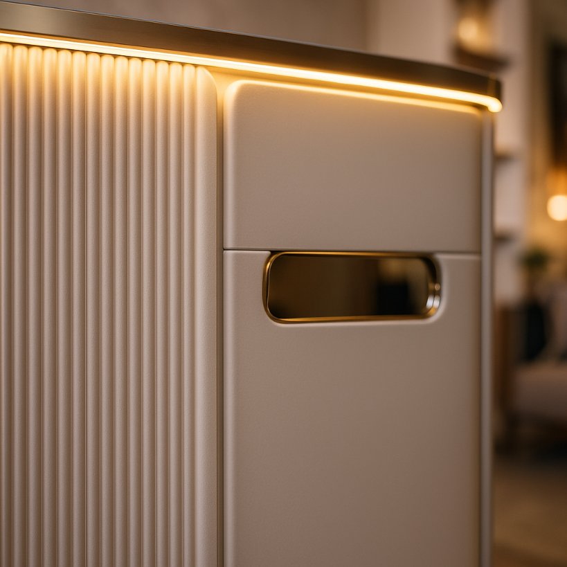 Aangan Luxe Marble TV Panel Unit