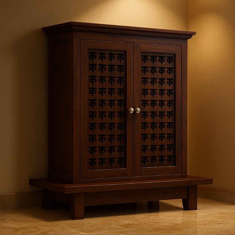 Aangan Traditional Sheesham Home Temple