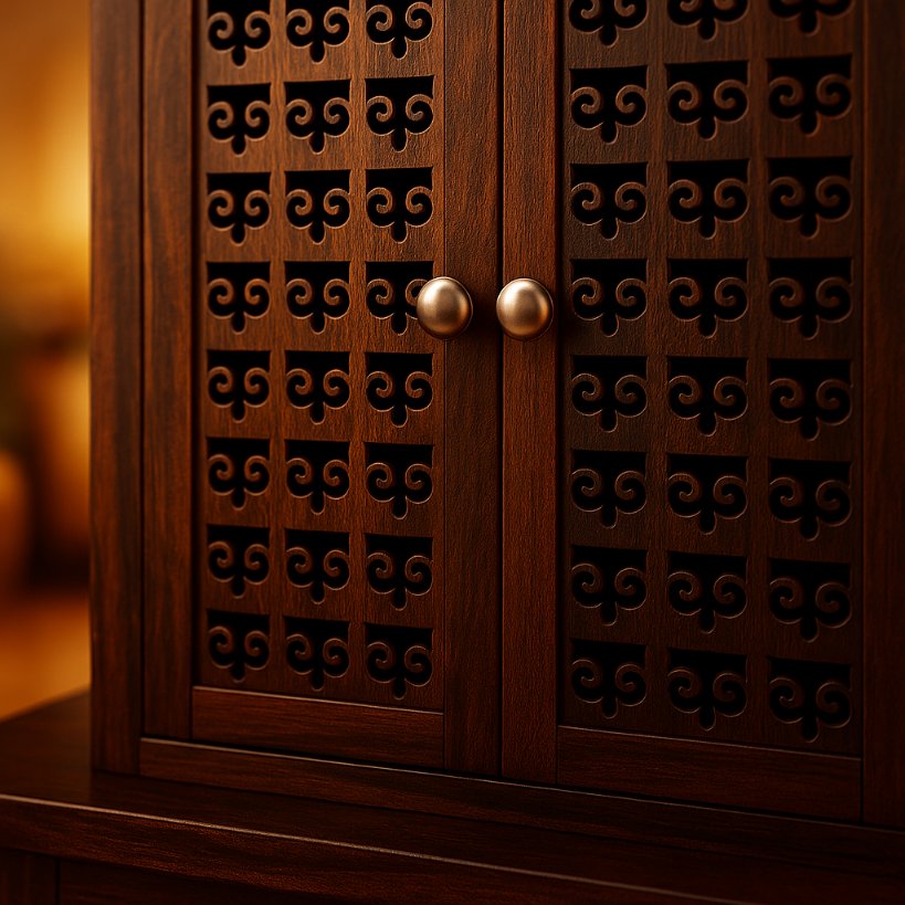 Aangan Traditional Sheesham Home Temple