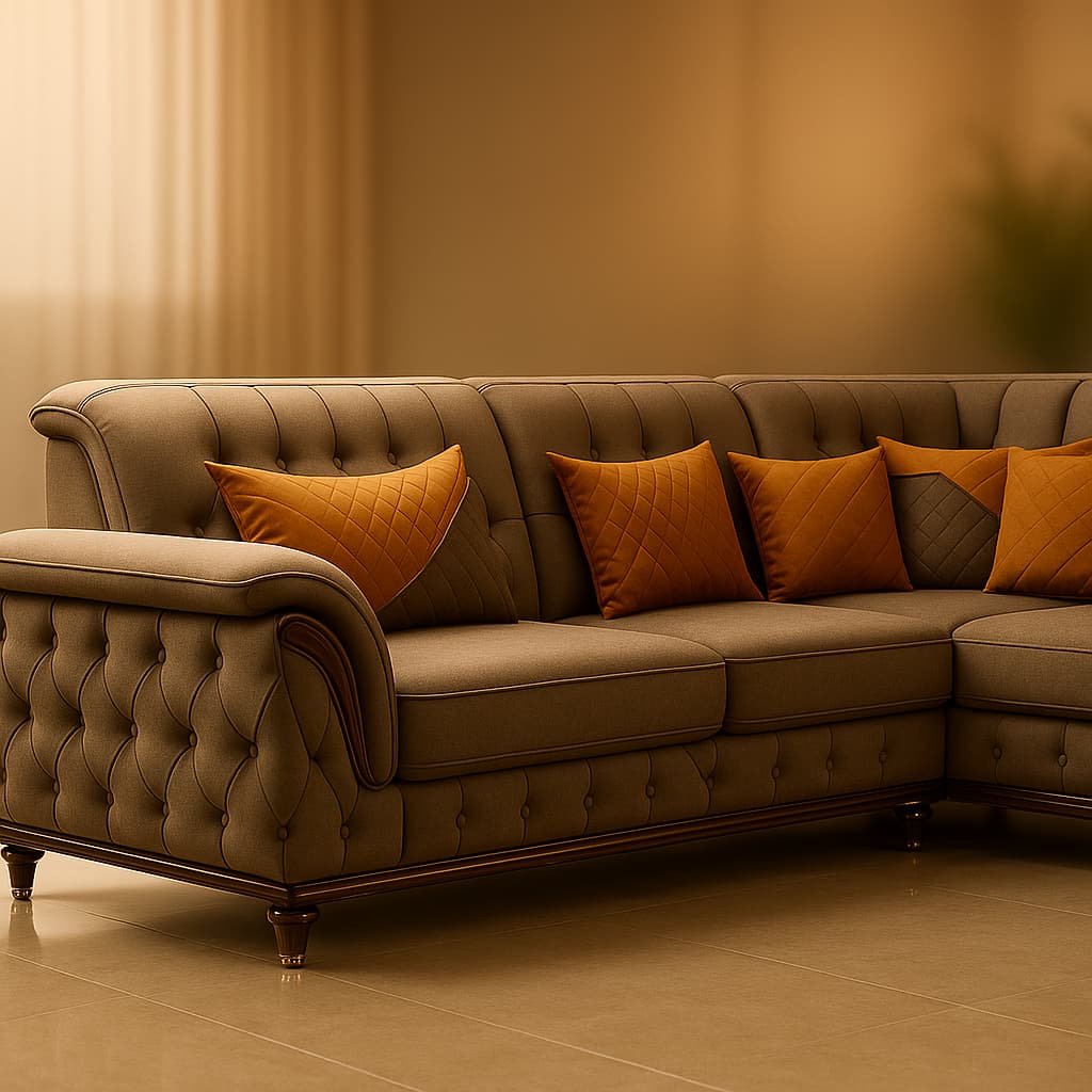 Aangan Regal Chester 7-Seater Premium Sofa Set