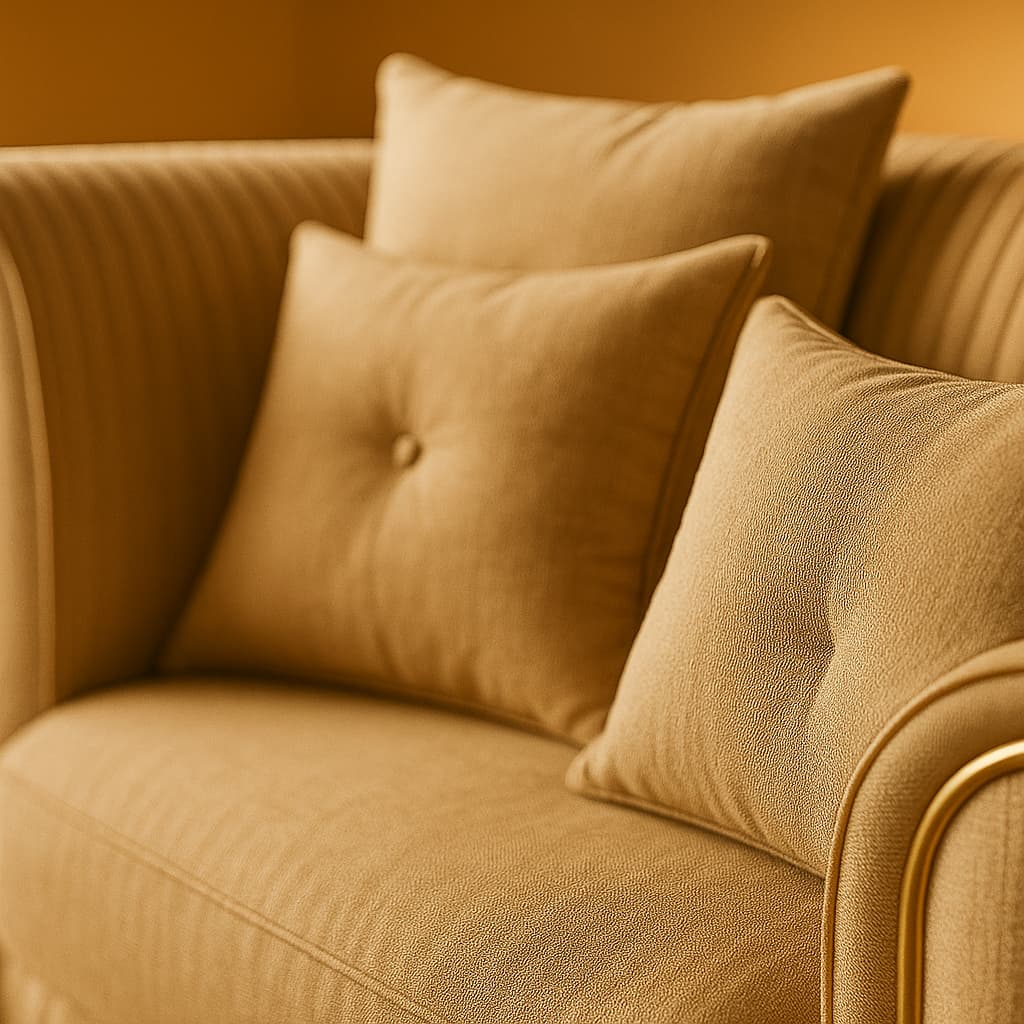 Aangan SoftAura 7-Seater Designer L-Shape Sofa