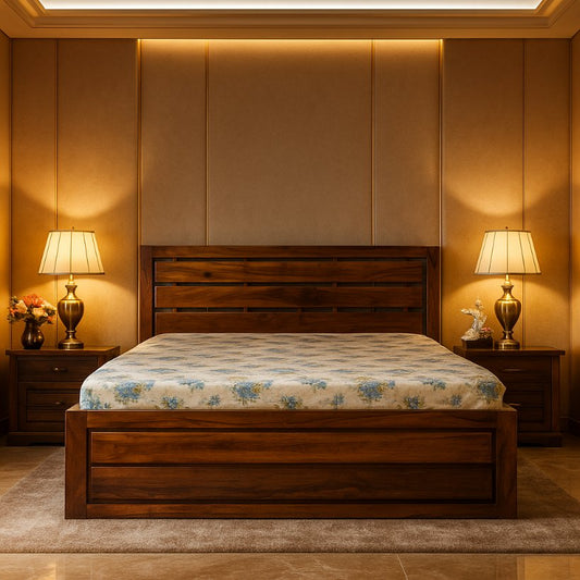 Aangan Modern Panel Bed