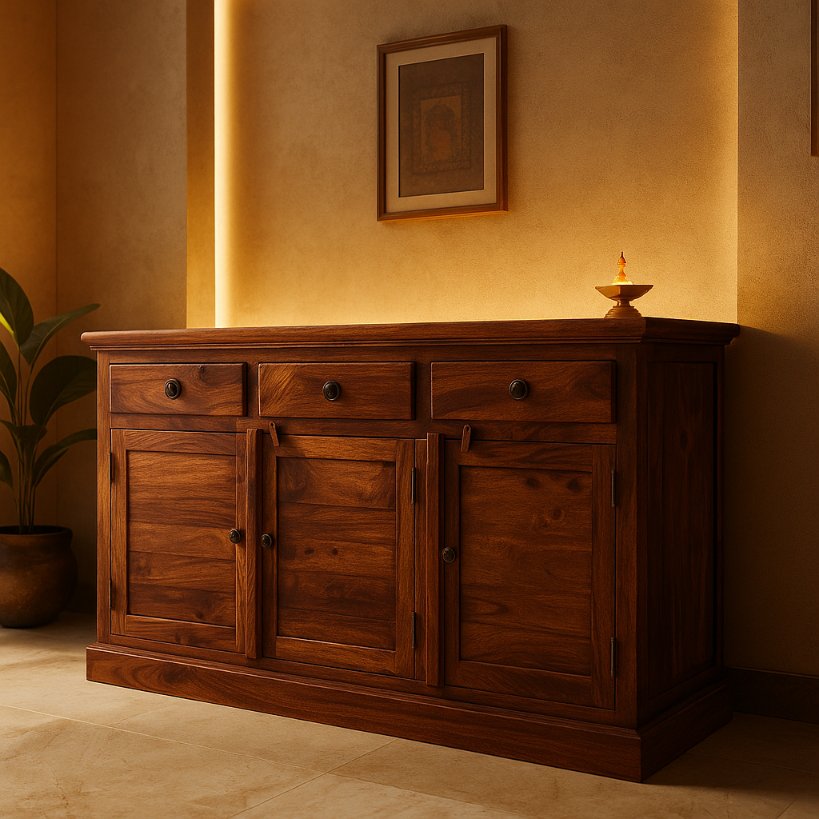 Aangan Classic Sheesham Storage Console