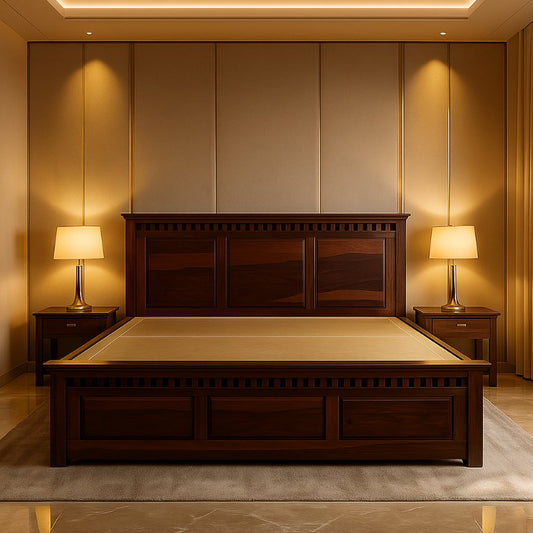 Aangan Premium Heritage Panel Bed